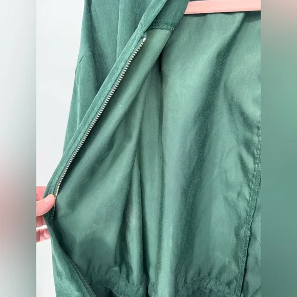 Lularoe Women's Green Full-Zip Hooded Jackie Jacket Women's Plus Size XL - Picture 7 of 9